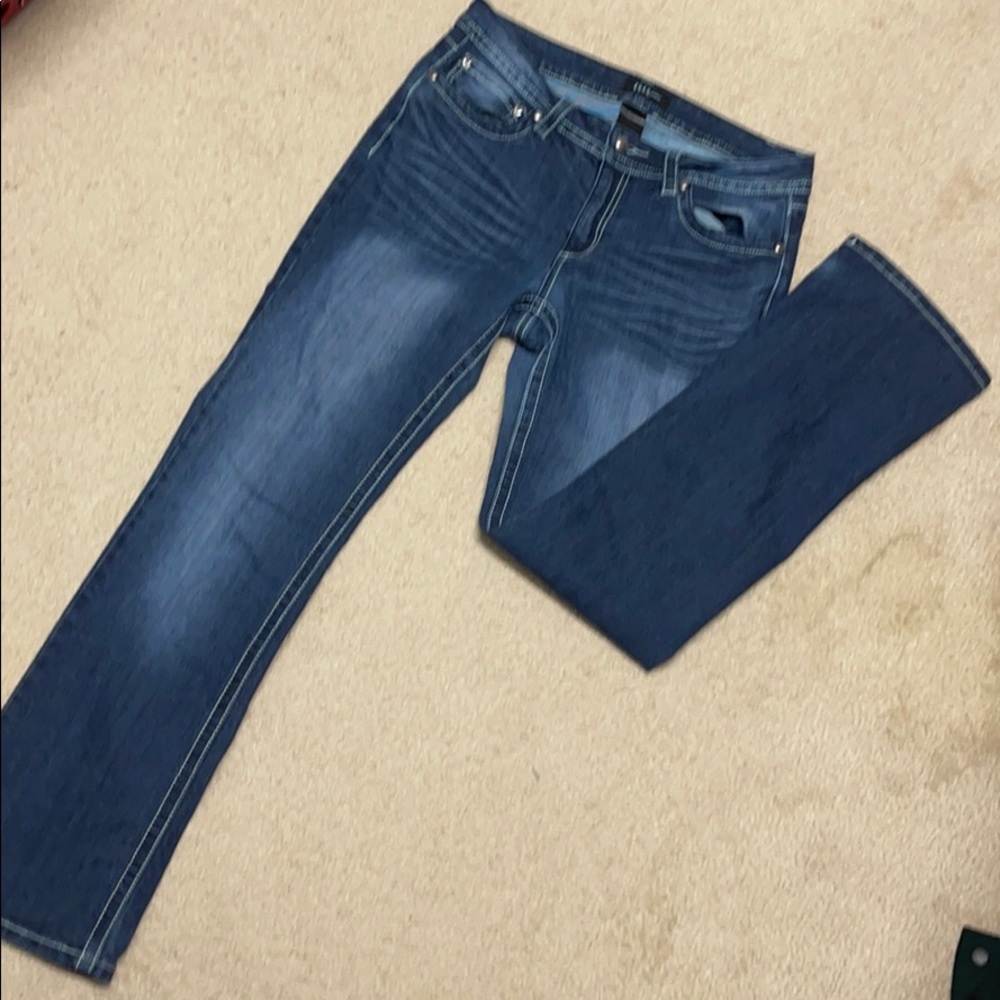 Sumo Jeans - Size 14 - back pocket embellishments